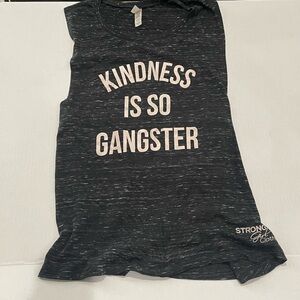 Kindness is So Gangster  Tank Top Women’s Small